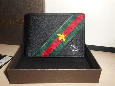 gucci portfel męski|Gucci wallet price.